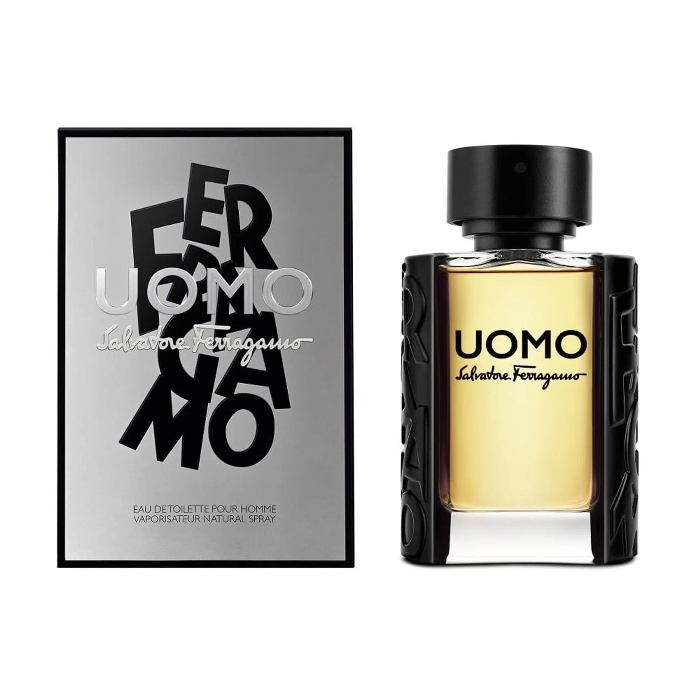 Salvatore Ferragamo Uomo Eau de Toilette packaging box