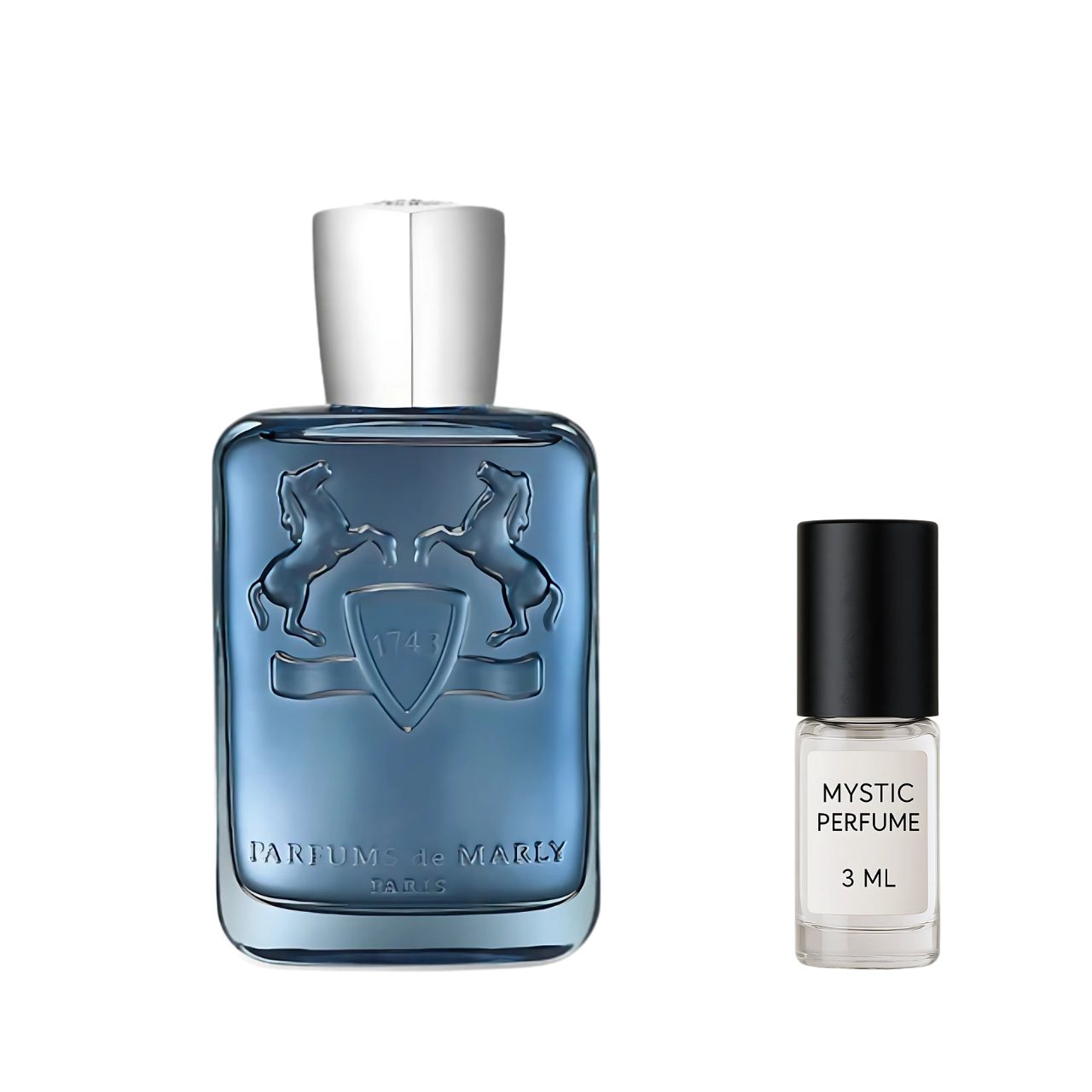 Parfums de Marly Sedley Parfum sample vial label detail
