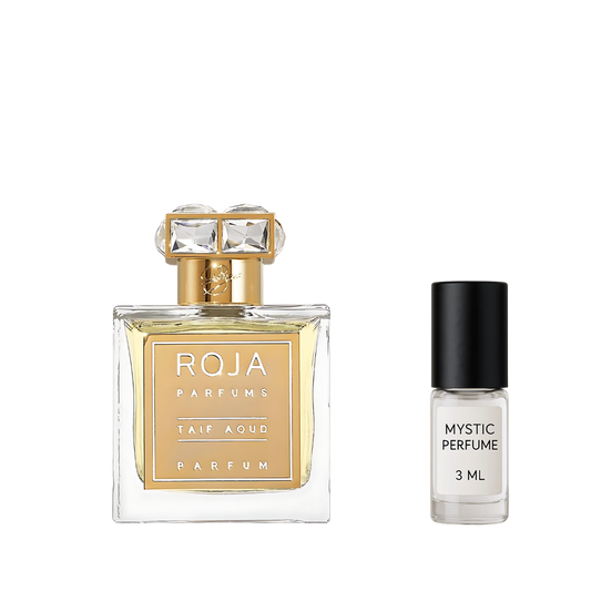 Roja Taif Aoud decant sample vial