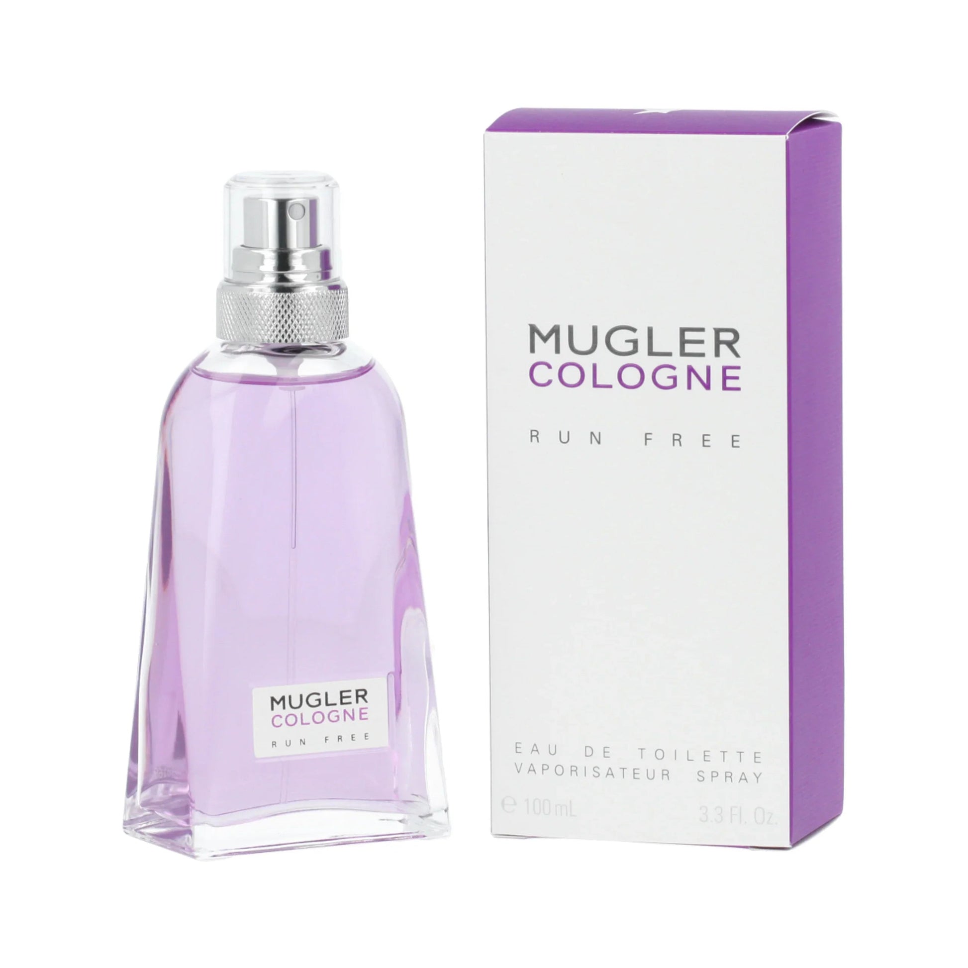 Mugler Run Free Eau de Toilette perfume bottle