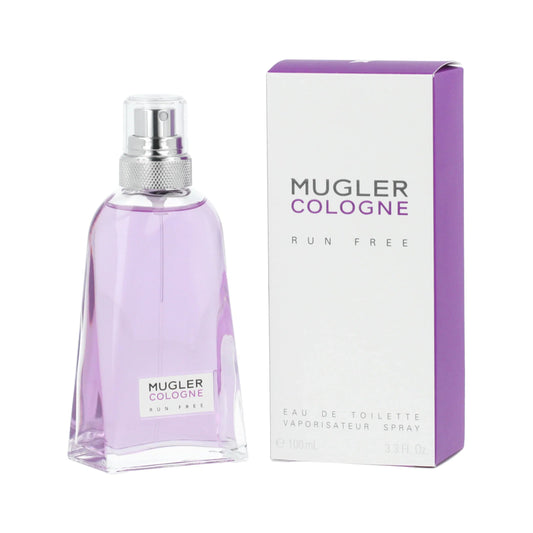 Mugler Run Free Eau de Toilette perfume bottle