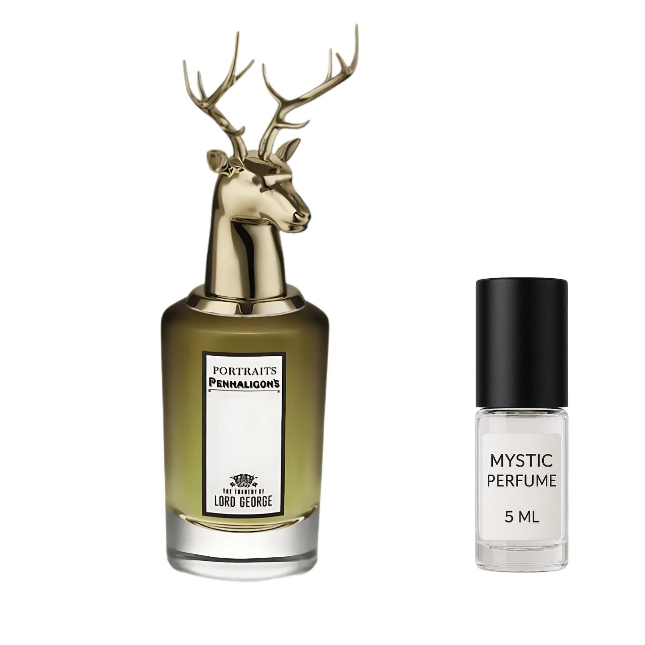 Penhaligon's The Tragedy of Lord George sample vial label detail