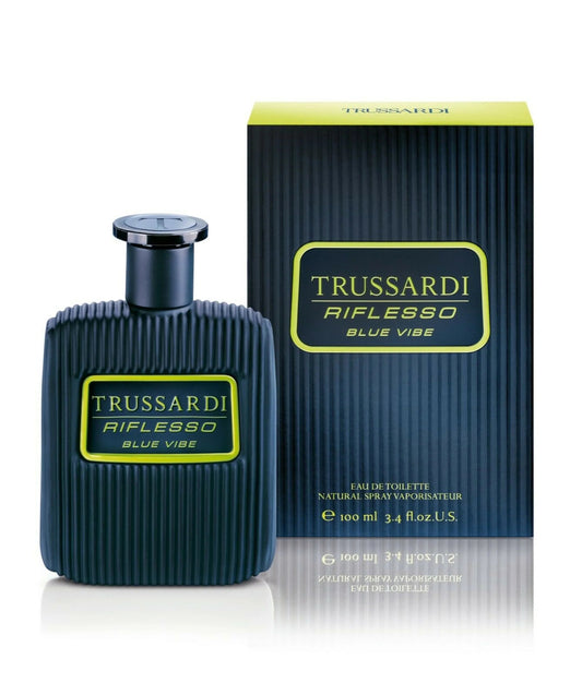 Trussardi Riflesso Blue Vibe Eau de Toilette perfume bottle