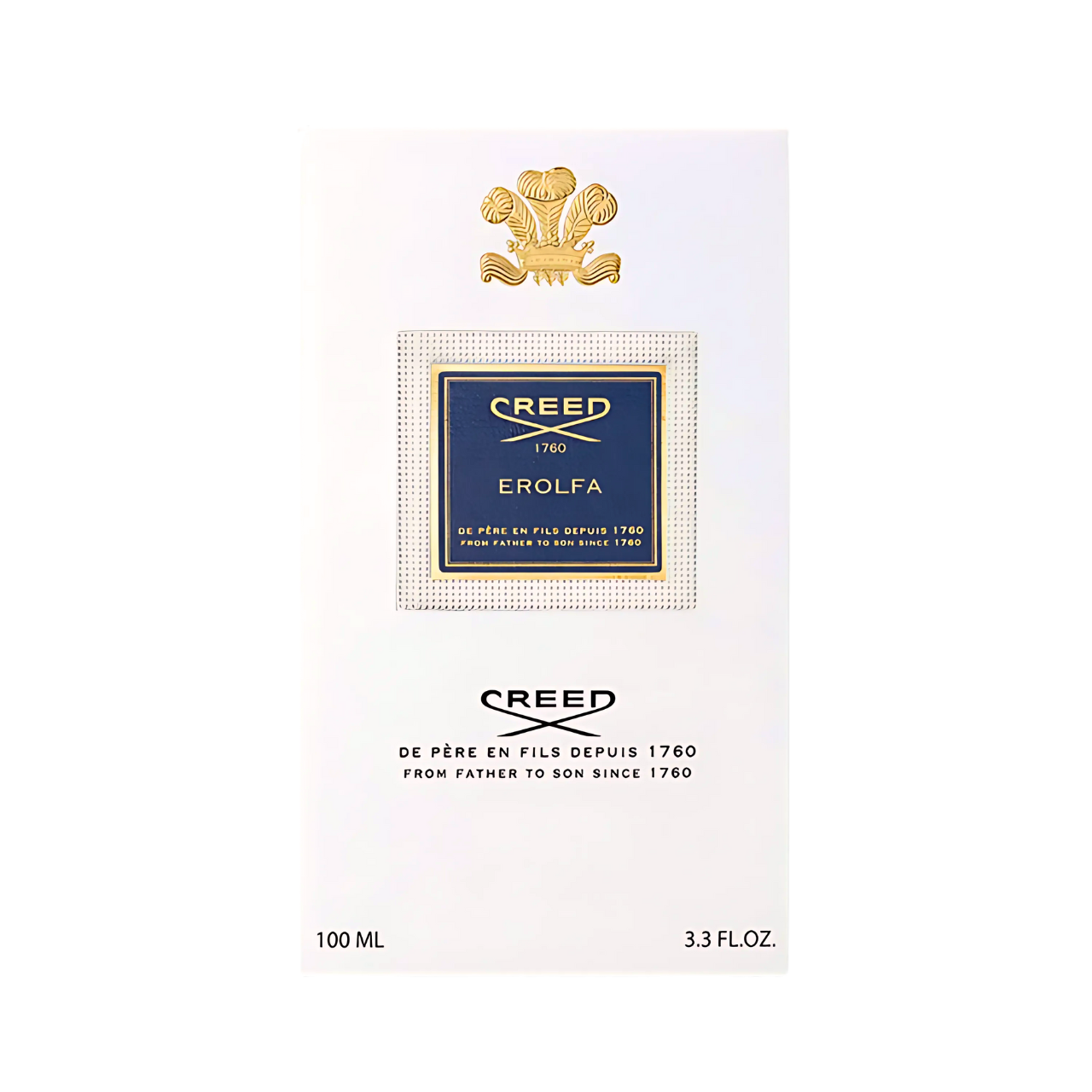 Creed Erolfa bottle and box