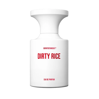 BORNTOSTANDOUT Dirty Rice perfume bottle