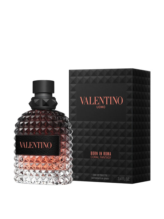 Valentino Uomo Born In Roma Coral Fantasy Eau de Toilette perfume bottle
