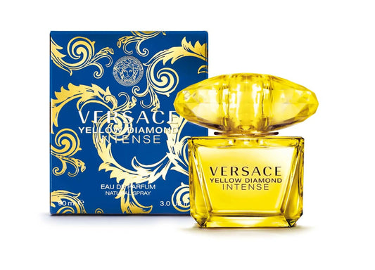 Versace Yellow Diamond Intense Eau de Parfum perfume bottle