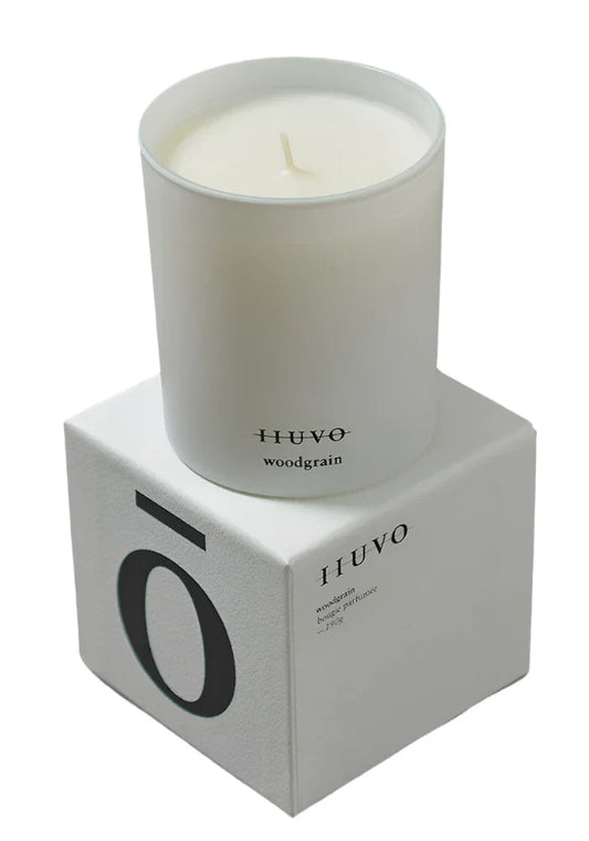 Iiuvo Woodgrain Candle perfume bottle