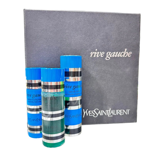 Yves Saint Laurent Rive Gauche 3 piece no wrap perfume bottle
