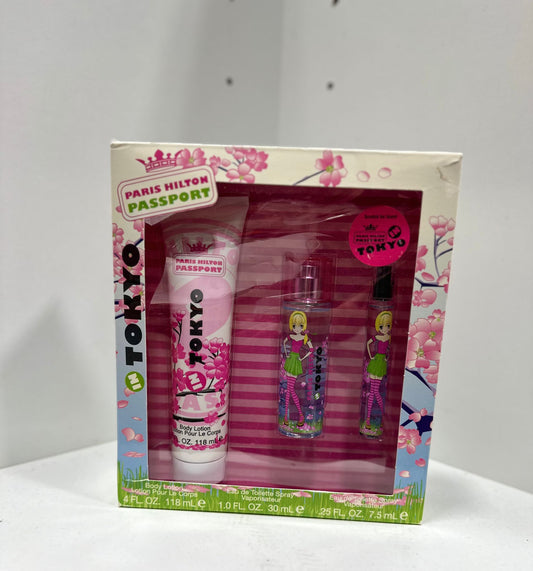 Paris Hilton Passport Tokyo Eau de Toilette perfume bottle