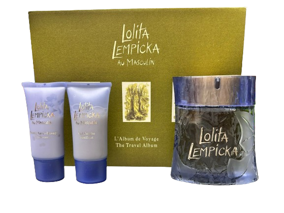 Lolita Lempicka Au Masculin 3-piece gift set