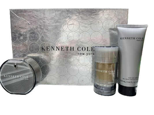 Kenneth Cole New York 3 piece gift perfume bottle