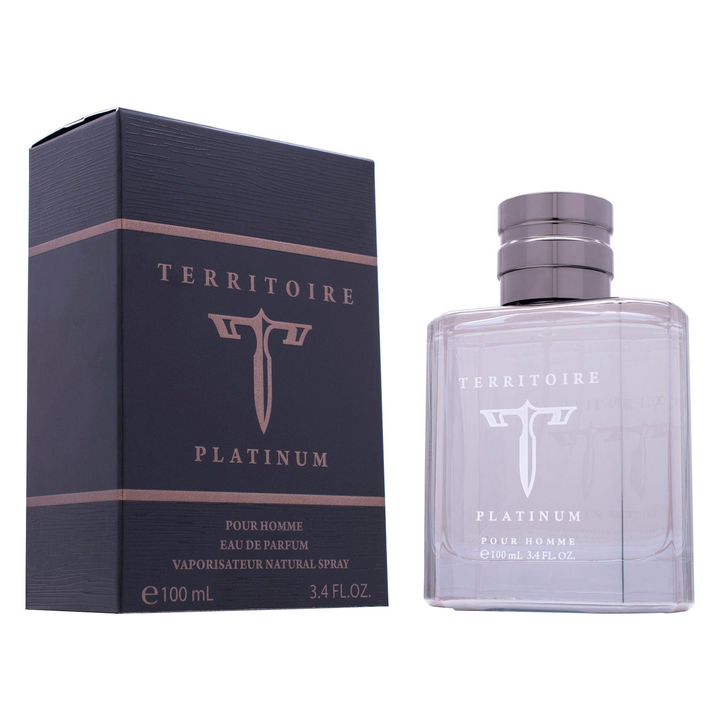 Territoire Platinum Eau de Parfum perfume bottle
