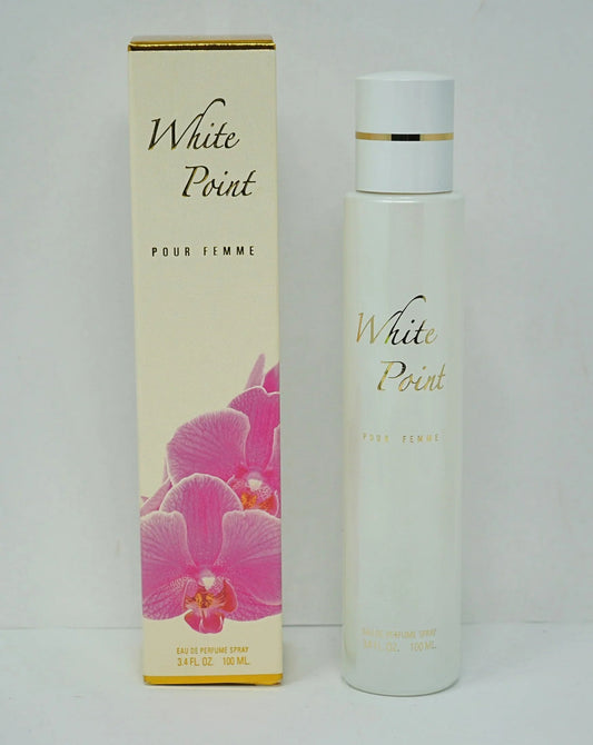YZY White Point Eau de Parfum perfume bottle