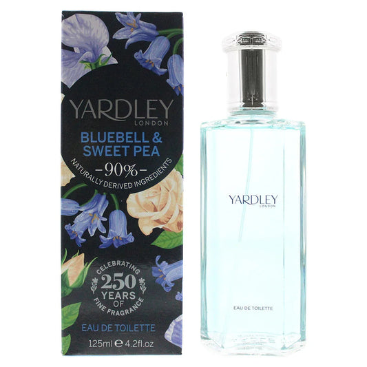 Yardley London Bluebell & Sweet Pea Eau de Toilette perfume bottle