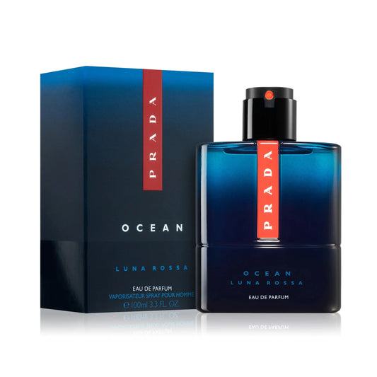 Prada Luna Rossa Ocean Eau de Parfum perfume bottle