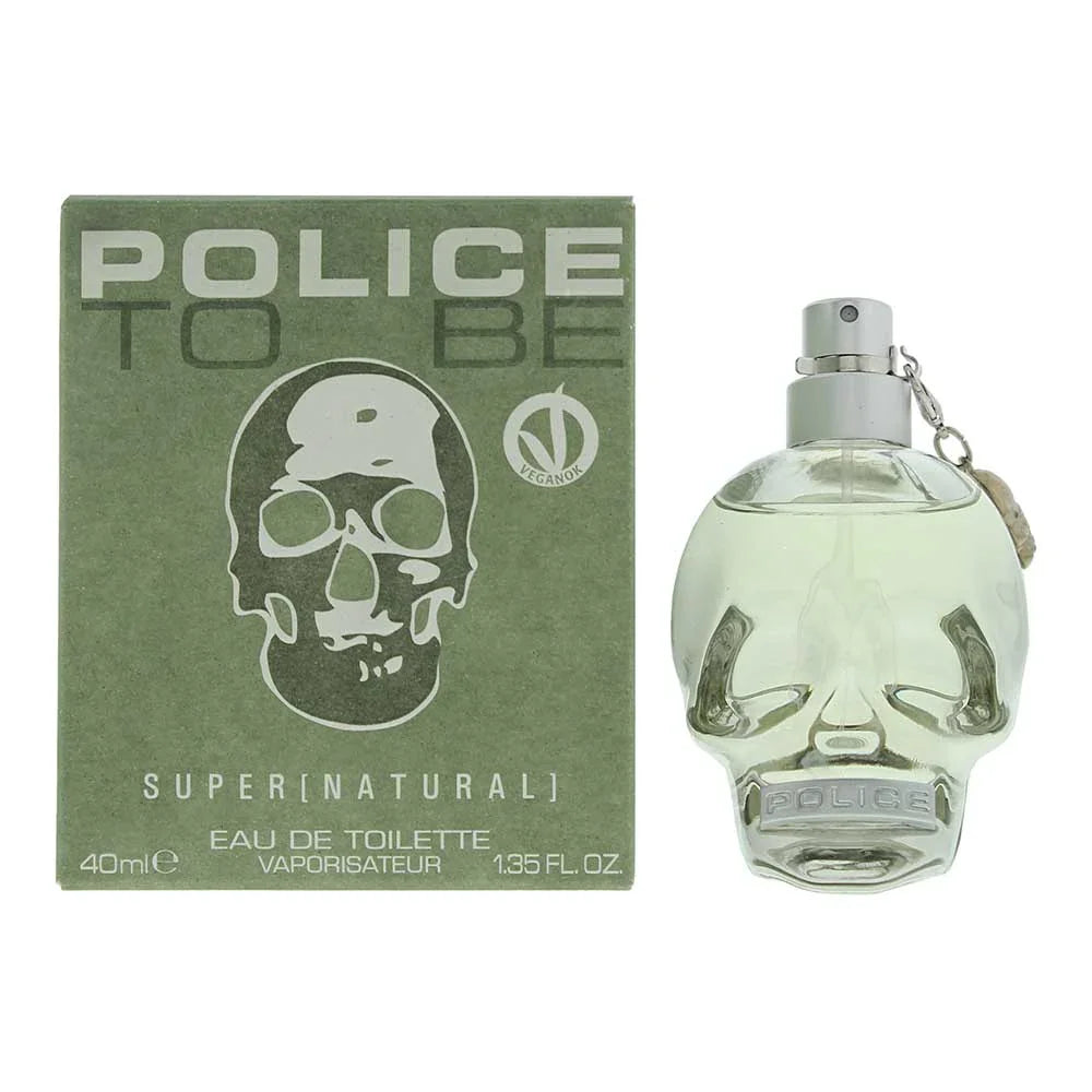 Police To Be Super Natural Eau de Toilette packaging box