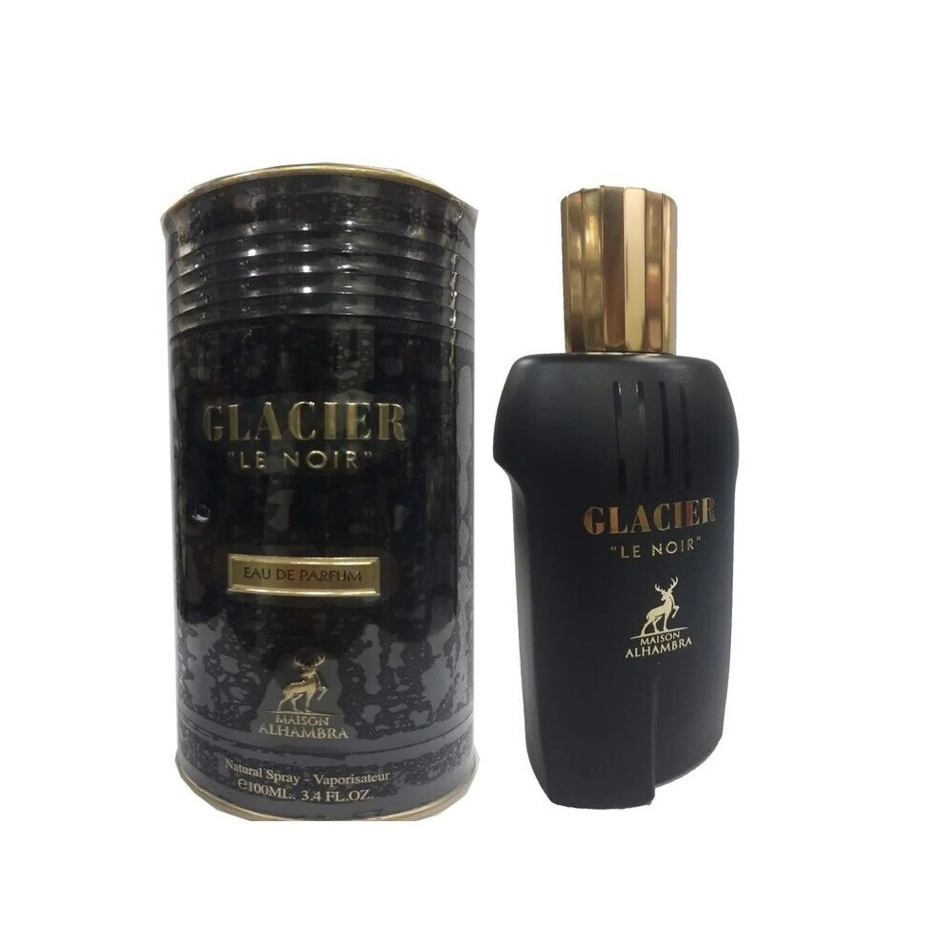 Maison Alhambra Glacier Le Noir Eau de Parfum perfume bottle
