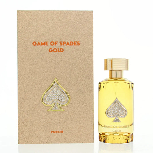 Jo Milano Game of Spades Gold Parfum perfume bottle