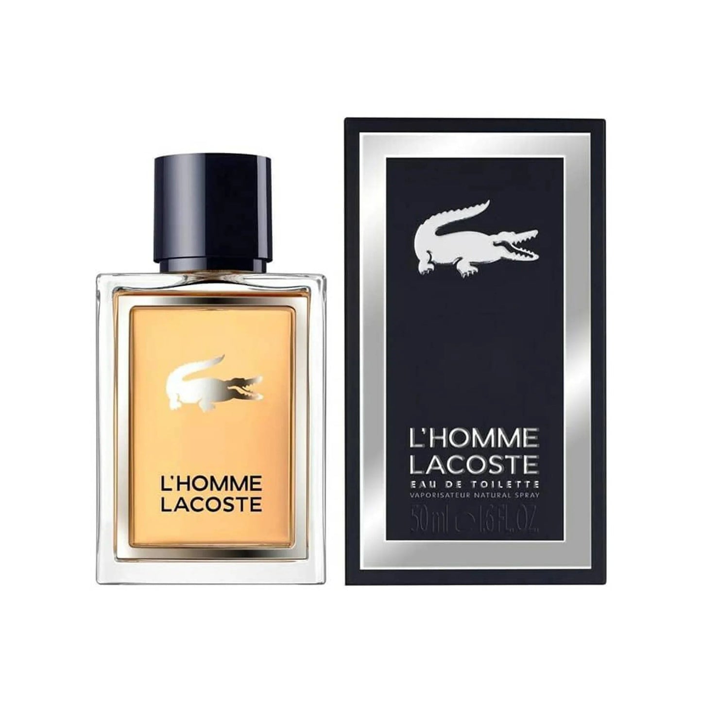 Lacoste L'Homme Eau de Toilette bottle and box