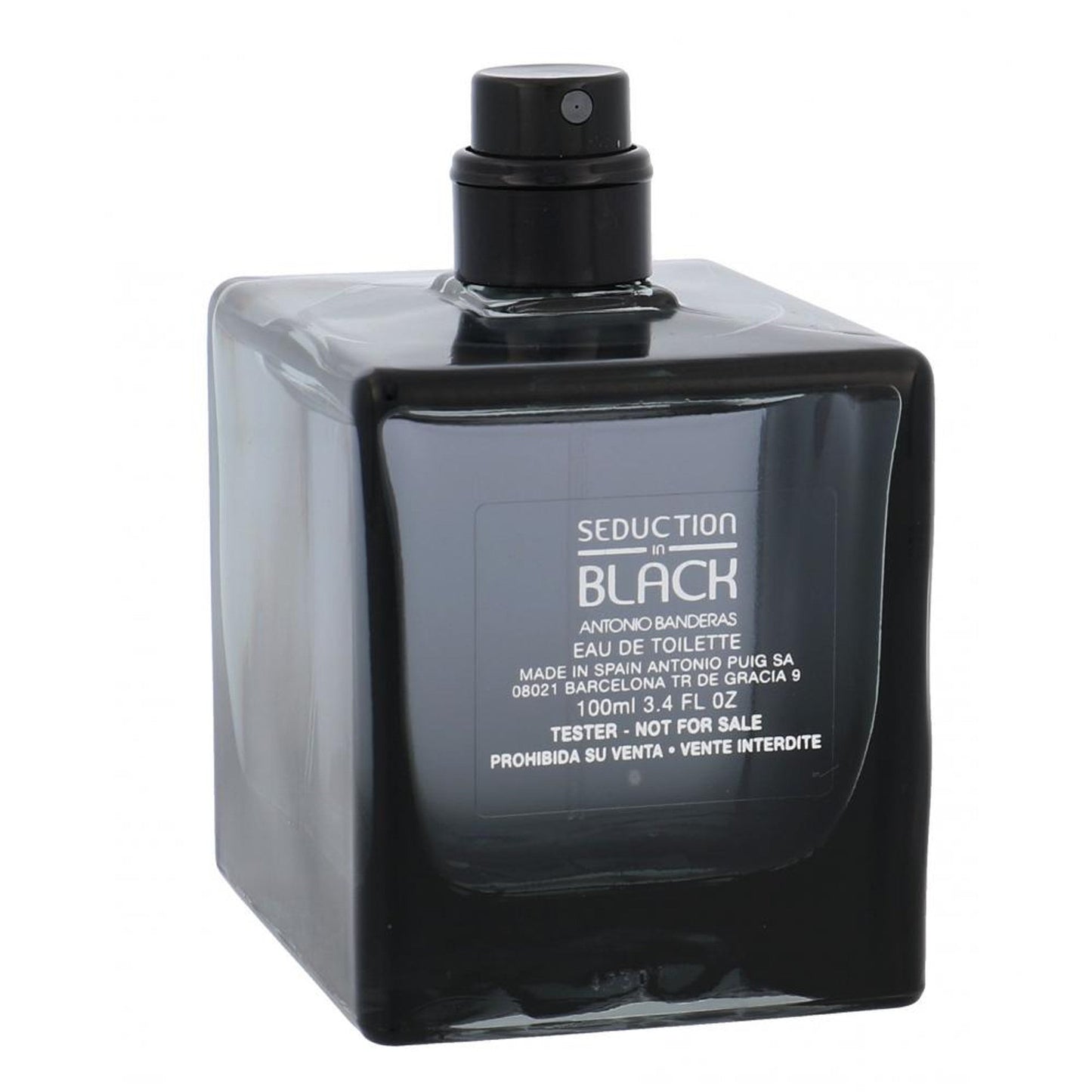 Antonio Banderas Black Seduction Eau de Toilette bottle and box