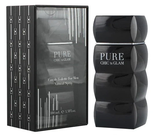 Chic 'n Glam Pure Eau de Toilette perfume bottle