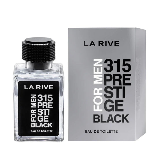 La Rive 315 Prestige Black Eau de Toilette perfume bottle