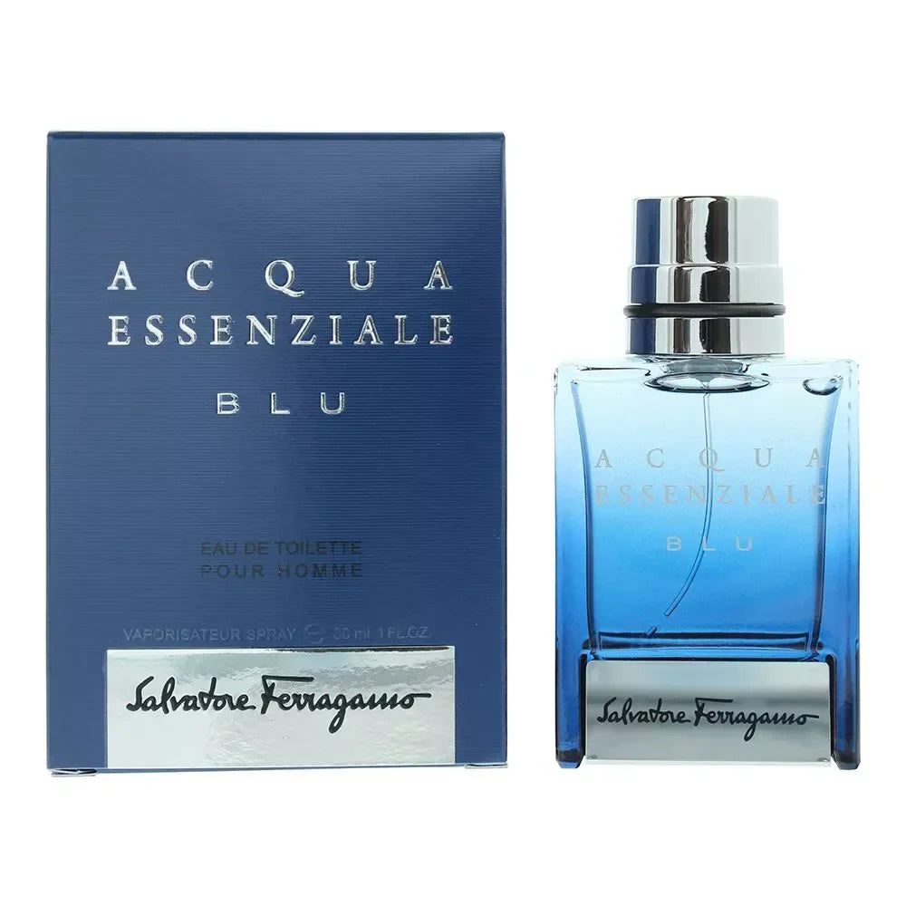 Salvatore Ferragamo Acqua Essenziale Blu Eau de Toilette bottle and box