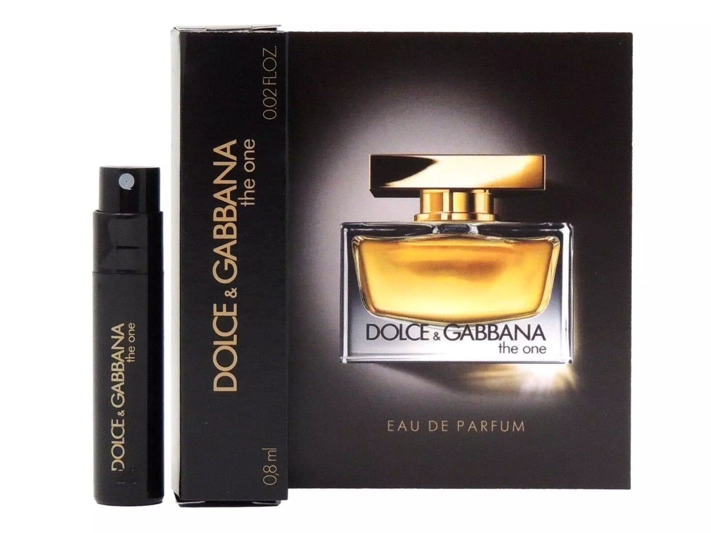 Dolce & Gabbana The One Eau de Parfum bottle close-up detail