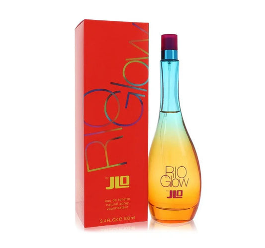 Rio glow by JLO 3.4 Eau de Toilette perfume bottle