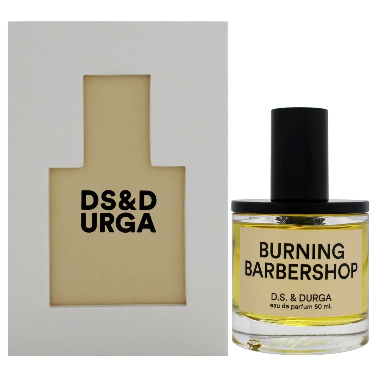 D.S. & Durga Burning Barbershop Eau de Parfum packaging box