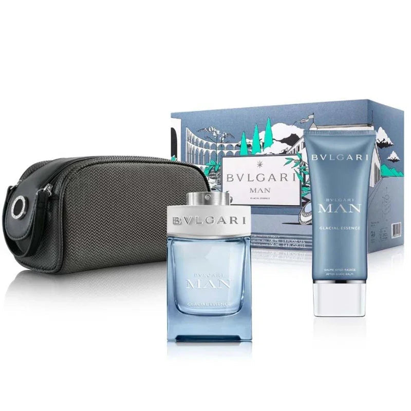 Bvlgari Man Glacial Essence Eau de Parfum carton and packaging
