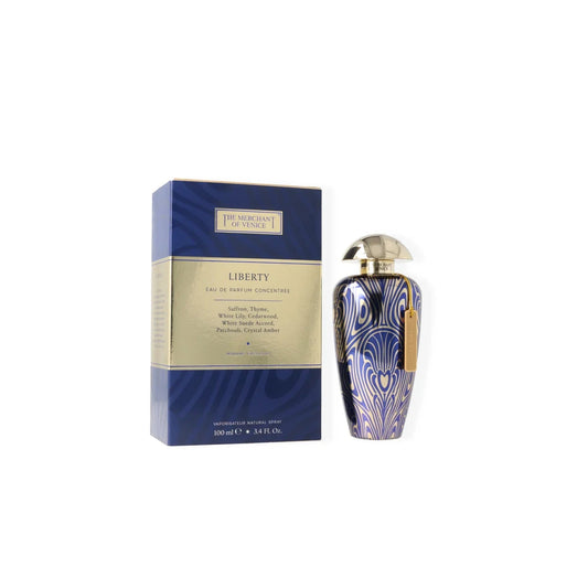 The Merchant of Venice Liberty Eau de Parfum perfume bottle