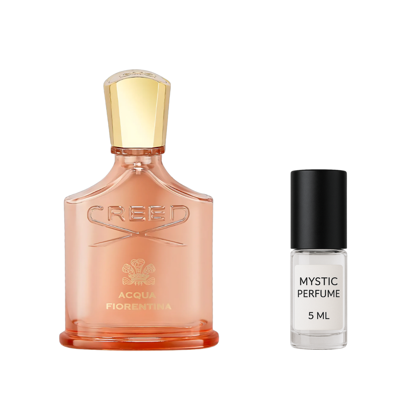 Creed Acqua Fiorentina sample vial label detail
