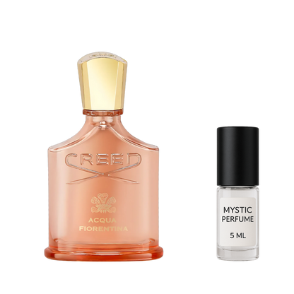 Creed Acqua Fiorentina sample vial label detail