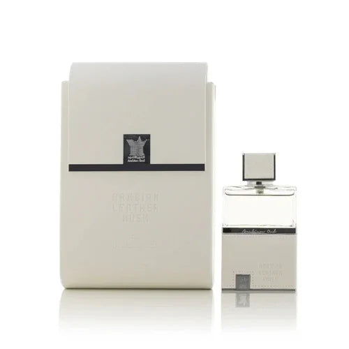 Arabian Oud Leather Musk Eau de Parfum perfume bottle