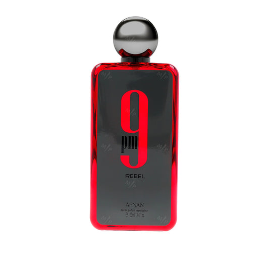 Afnan 9 PM Rebel Eau de Parfum perfume bottle