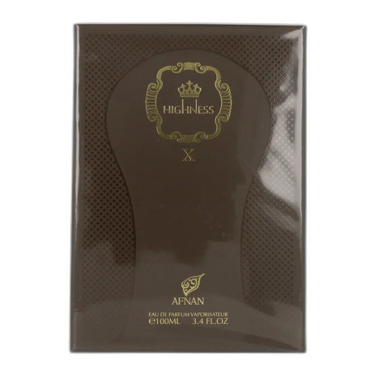 Afnan His Highness X Eau de Parfum perfume bottle