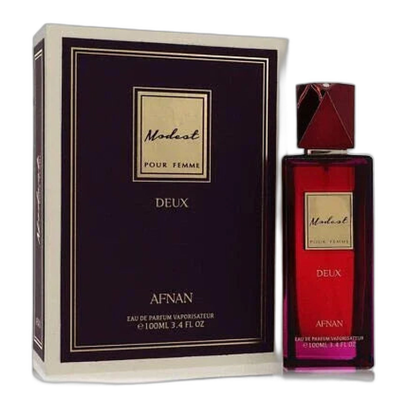 Afnan Modest Deux Pour Femme Eau de Parfum perfume bottle