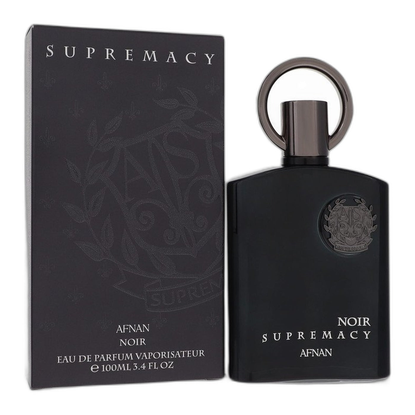 Supremacy Noir by Afnan perfume bottle