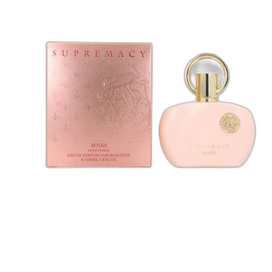 Afnan Supremacy Pink Eau de Parfum perfume bottle