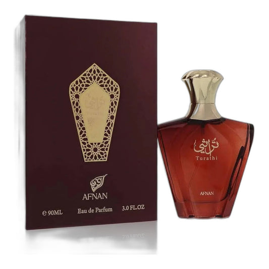 Afnan Turathi Brown Eau de Parfum perfume bottle