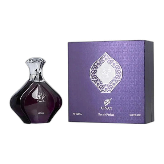 Afnan Turathi Purple Eau de Parfum perfume bottle