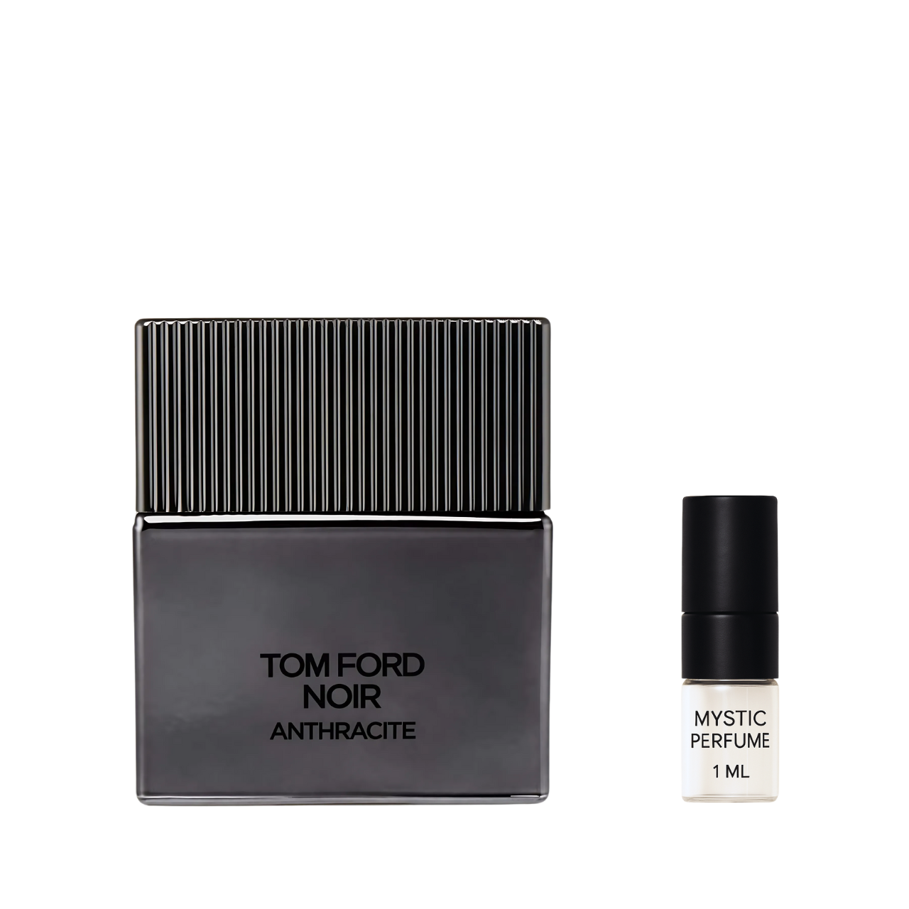 Tom Ford Noir Anthracite sample vial label detail