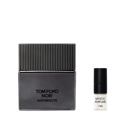 Tom Ford Noir Anthracite sample vial label detail