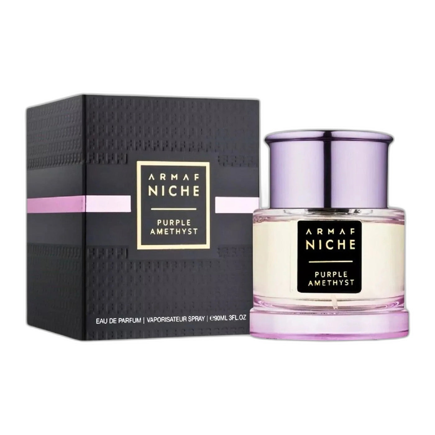 Armaf Niche Purple Amethyst Eau de Parfum perfume bottle