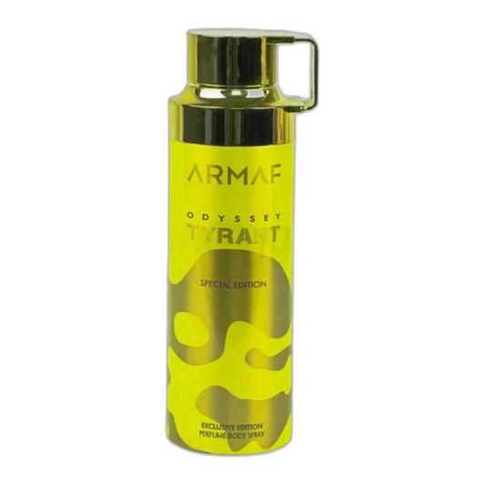 Armaf Odyssey Tyrant Special Edition Body Spray perfume bottle