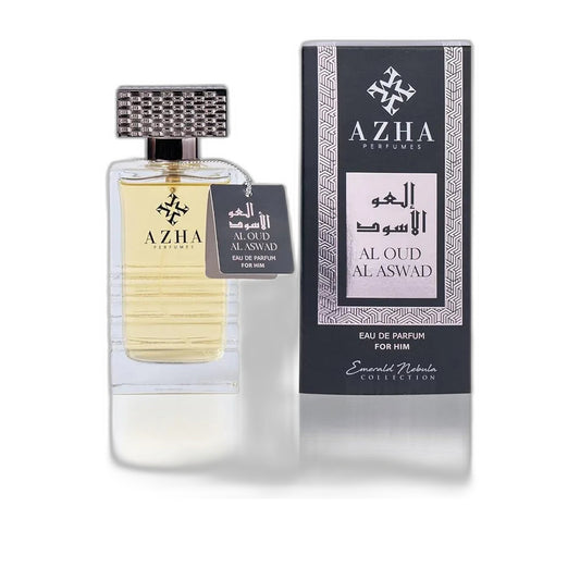 Azha Perfumes Al Oud Al Aswad Eau de Parfum perfume bottle