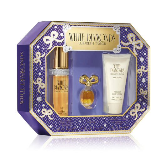 Elizabeth Taylor White Diamons Eau de Toilette perfume bottle