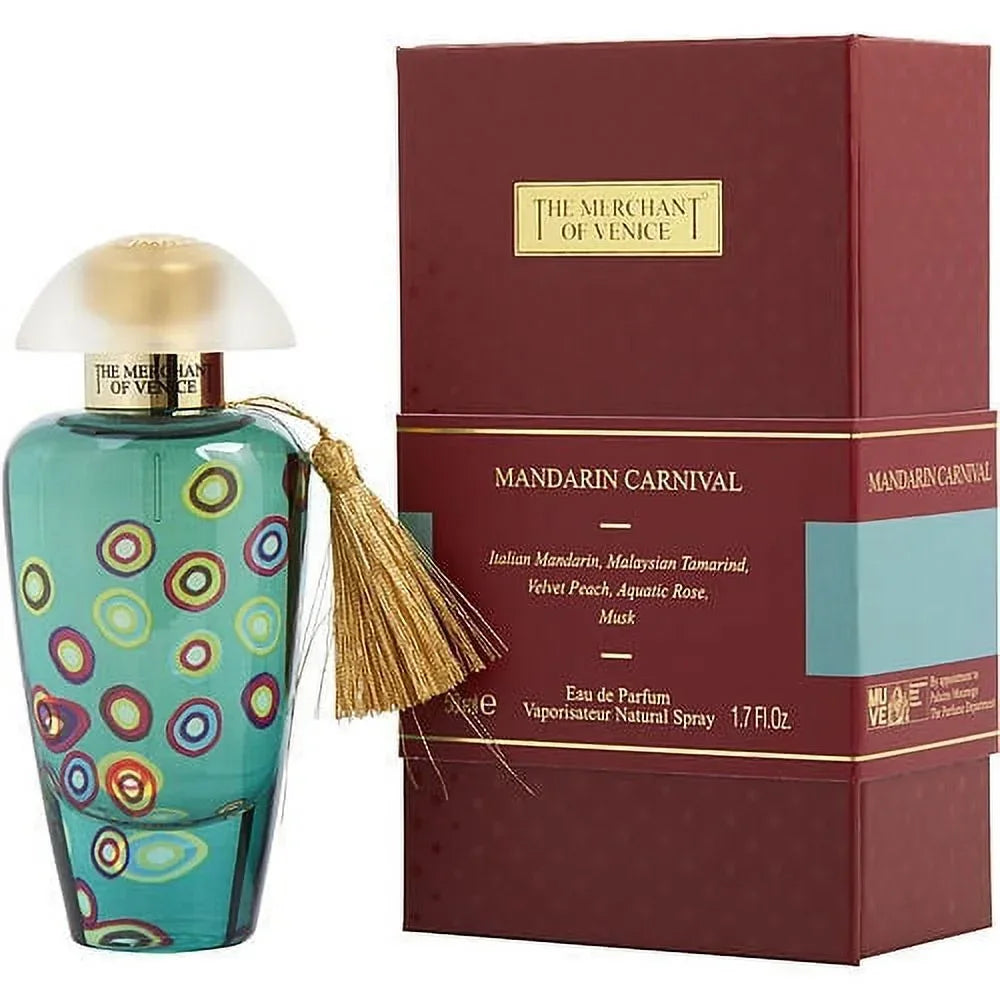 The Merchant of Venice Mandarin Carnival Eau de Parfum packaging box